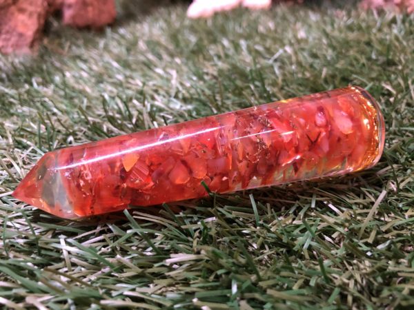 Baguette massage Orgonite Swadhisthana