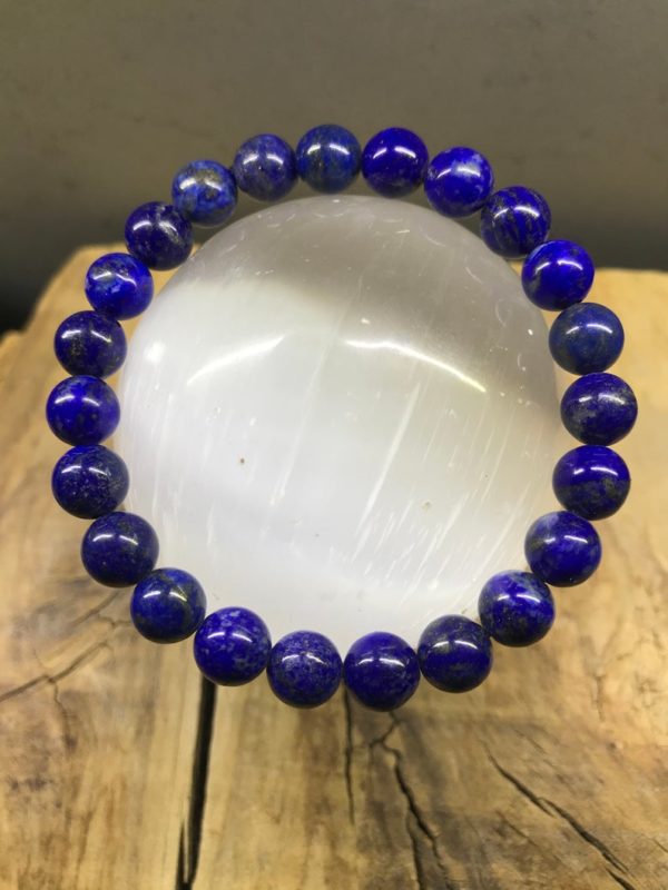 Bracelet lapis-lazuli 8mm