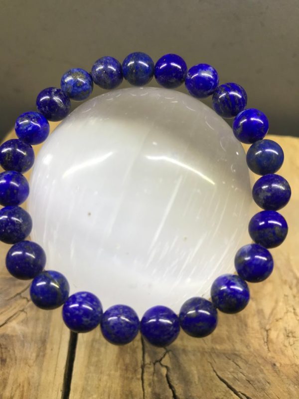 Bracelet lapis-lazuli 8mm