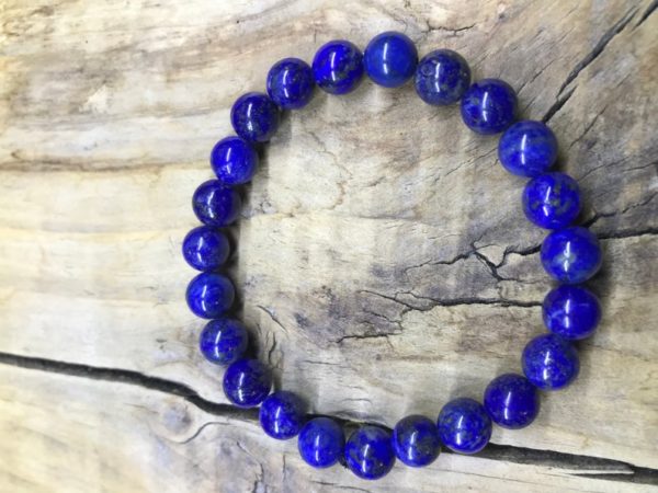 Bracelet lapis-lazuli 8mm