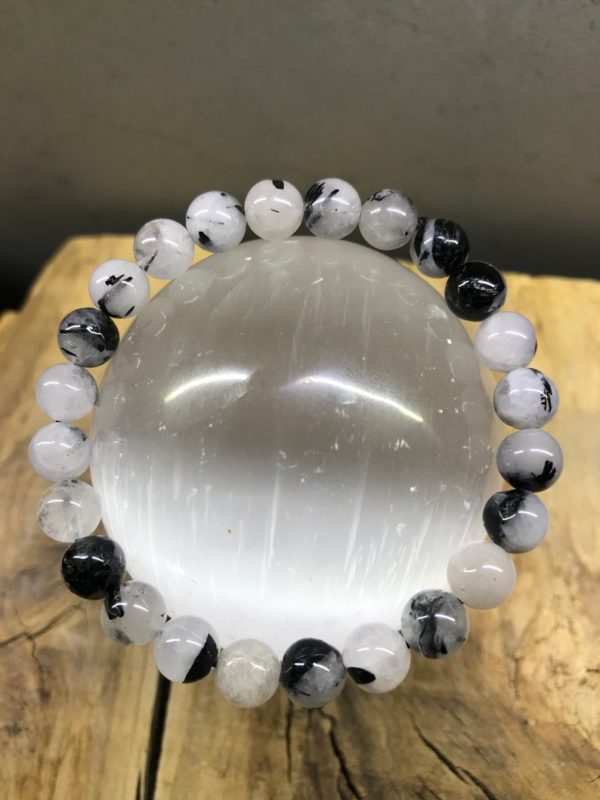 Bracelet quartz tourmaline