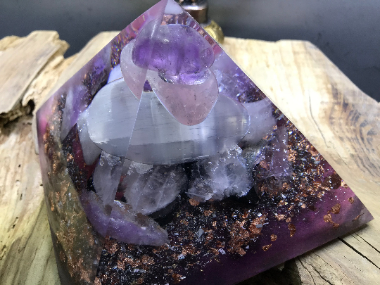 Copeaux minéraux de pierres précieuses/Fluorite, sur chaîne